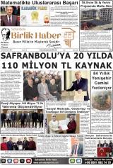 SAFRANBOLU BİRLİK HABER
